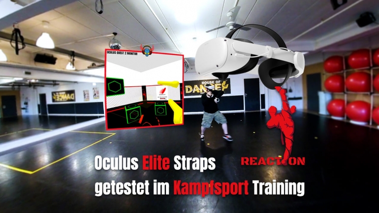 Oculus Quest 2 Elite Strap im Kampfsporttraining getestet